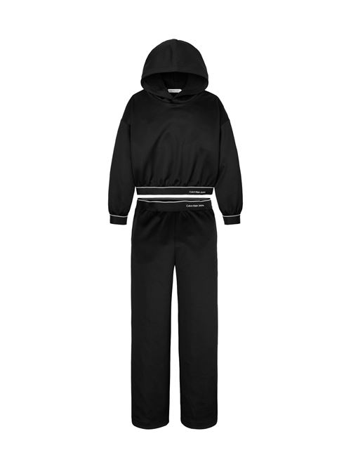 CALVIN KLEIN Shine Logo Tracksuit for Girls CALVIN KLEIN | CKIG0IG02299TBEH